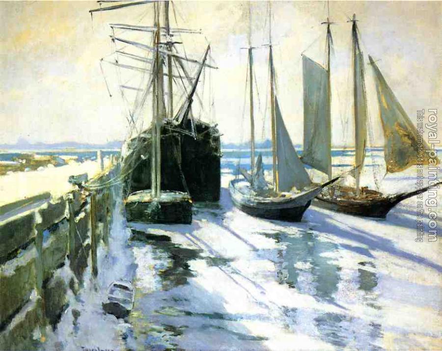 John Henry Twachtman : Winter Gloucester Harbor John Henry Twachtman : Winter Gloucester Harbor
